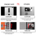 Yingbo gun and cash and second door safes